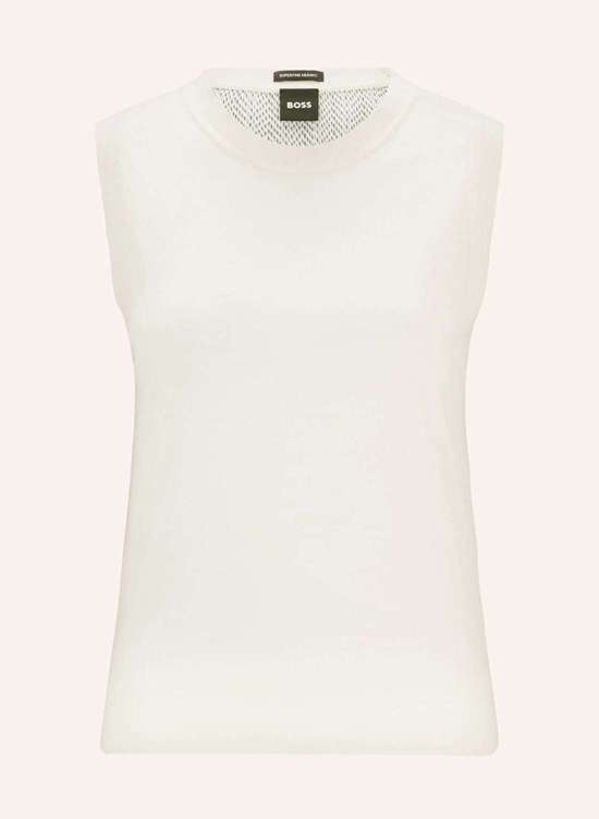 Топ в сочетании материалов FLATINA