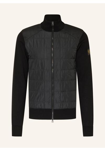 Кардиган из микса материалов KELBROOK