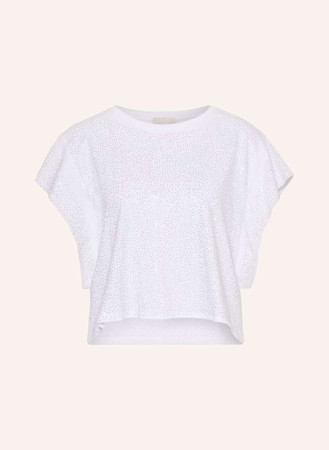 Футболка с драгоценными камнями