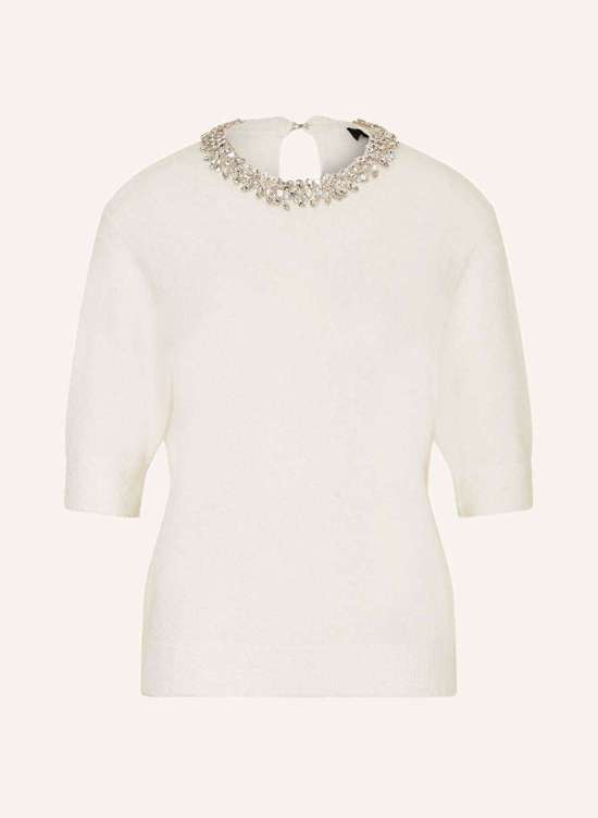 Трикотажная рубашка со съемными камнями