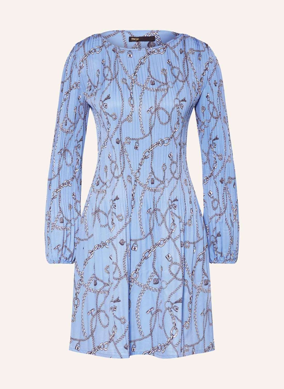 Плиссированное платье