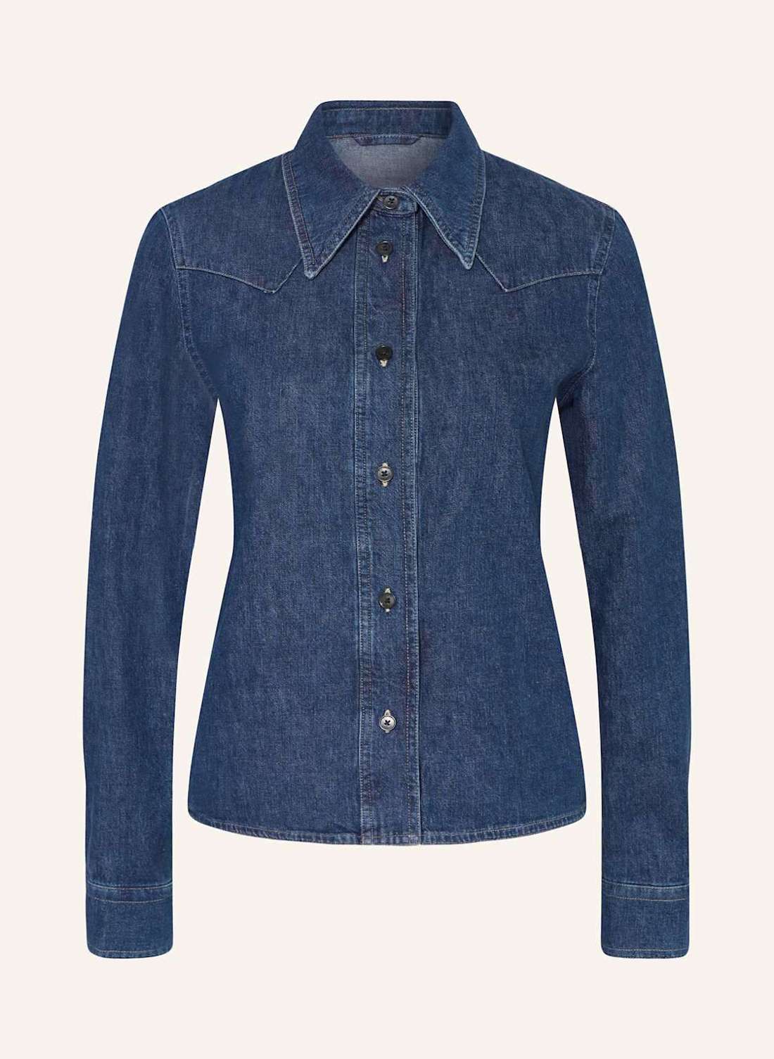 Джинсовая блузка