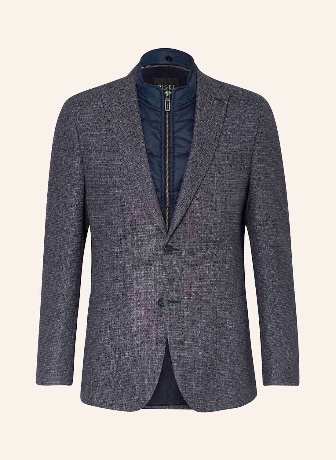 Пиджак современного кроя со съемной отделкой EARL