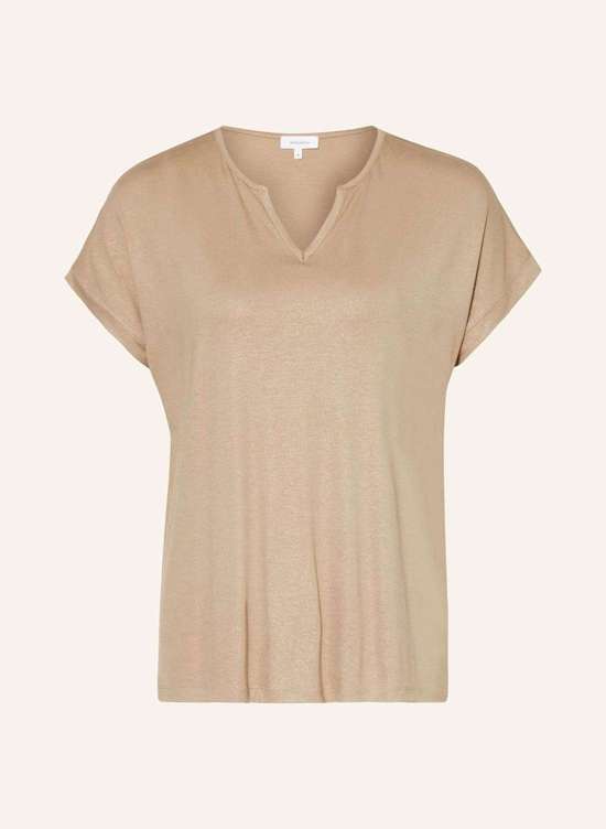 Футболка из блестящей пряжи