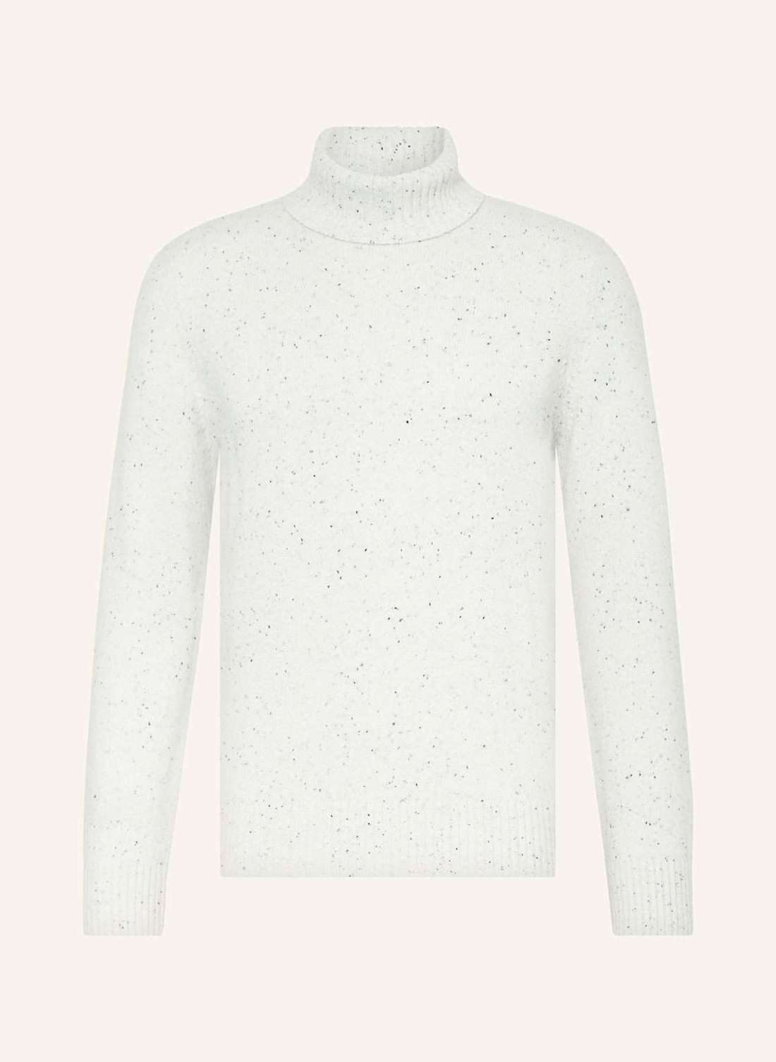 Пуловер с высоким воротником