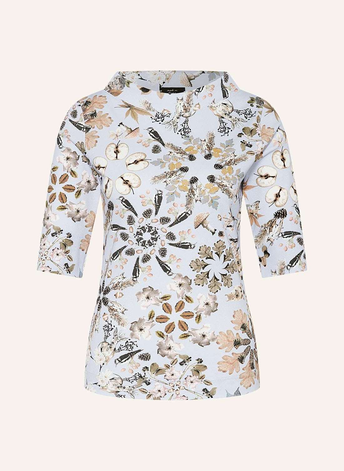 Рубашка с рукавами 3/4