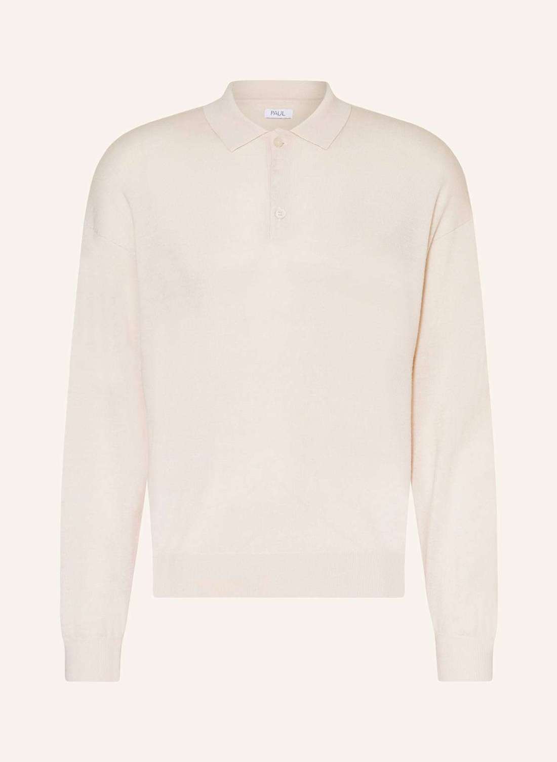 Вязаная рубашка-поло из шерсти мериноса