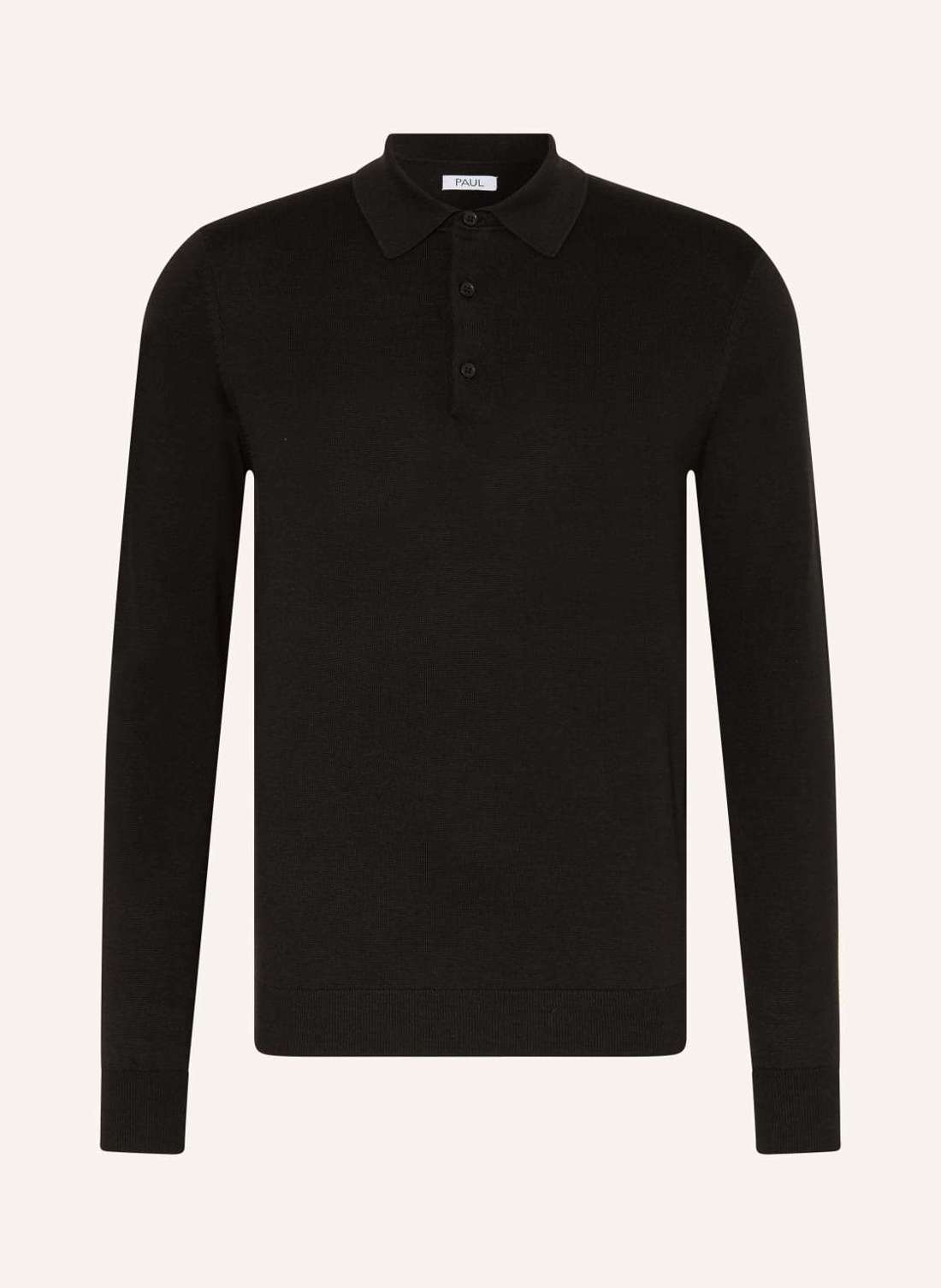 Вязаная рубашка-поло