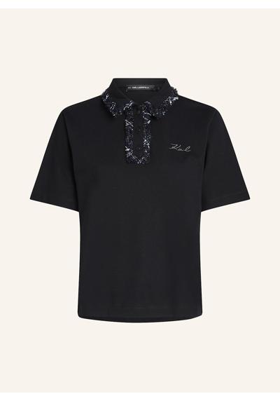 Рубашка поло букле POLOSHIRT AUS BOUCLE
