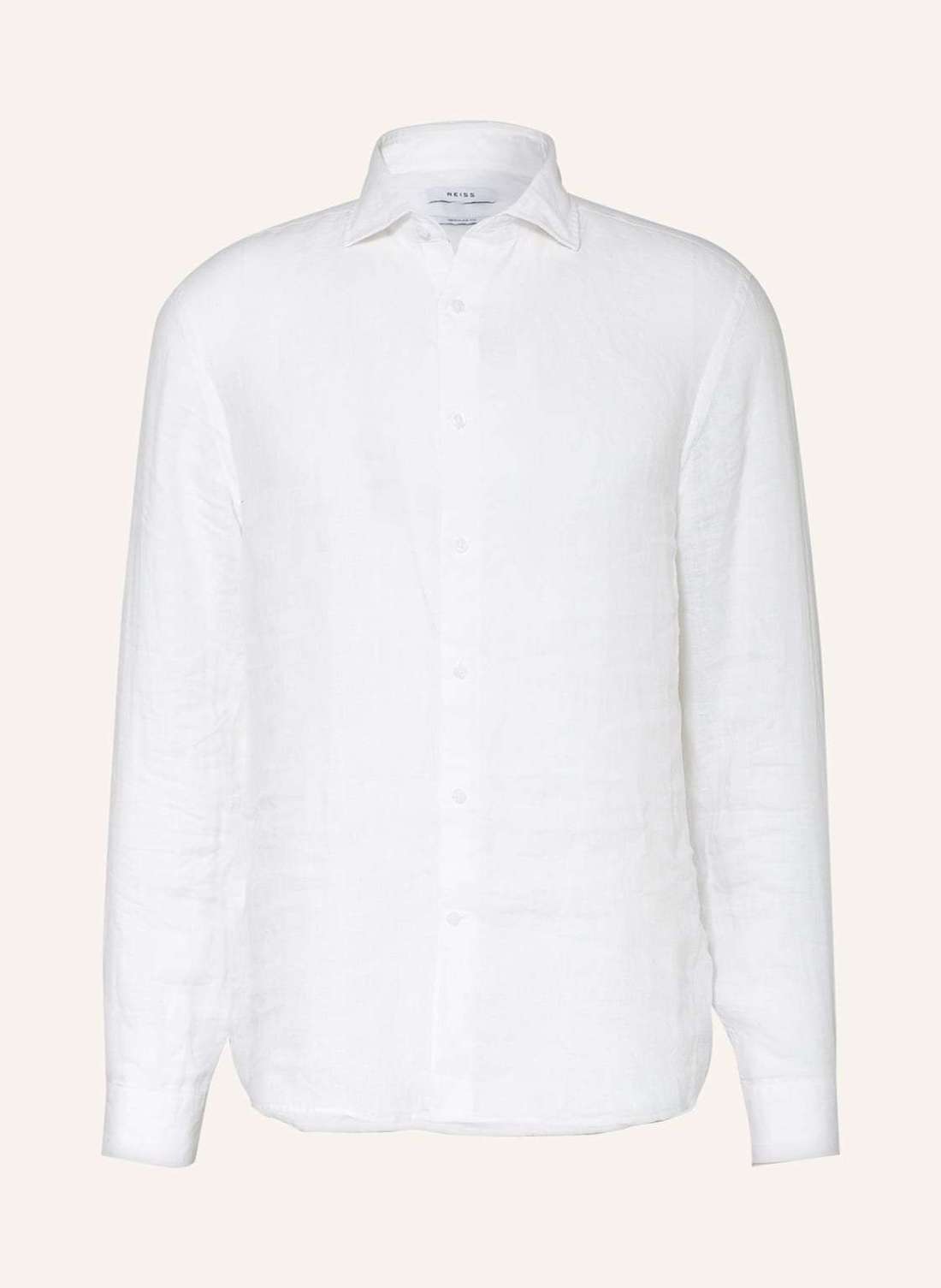 Льняная рубашка стандартного кроя RUBAN