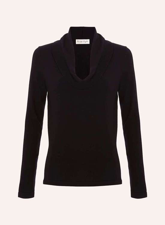 Пуловер с высоким воротником LOTTIE