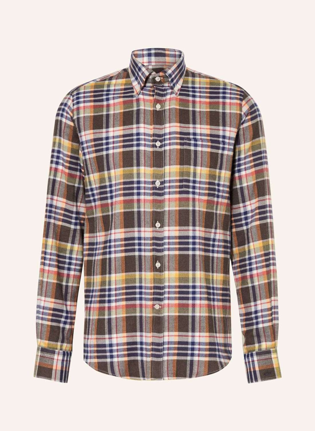 Фланелевая рубашка стандартного кроя