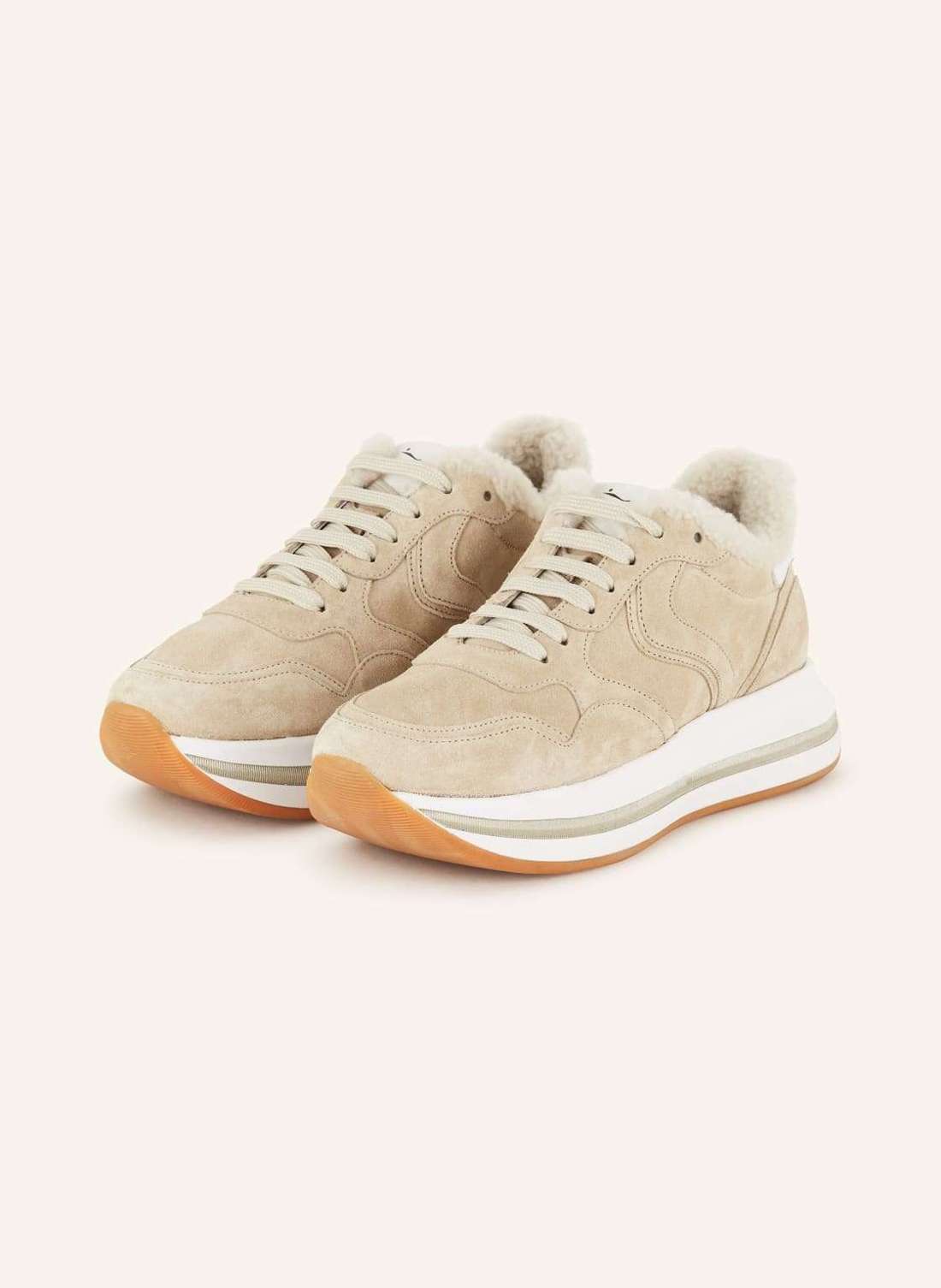 Кроссовки с плюшевым мехом MELANY