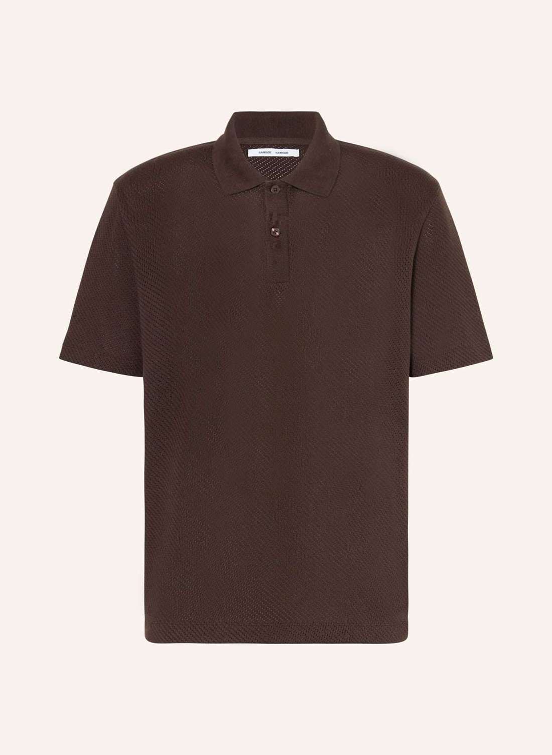 Вязаная рубашка-поло SAJASE