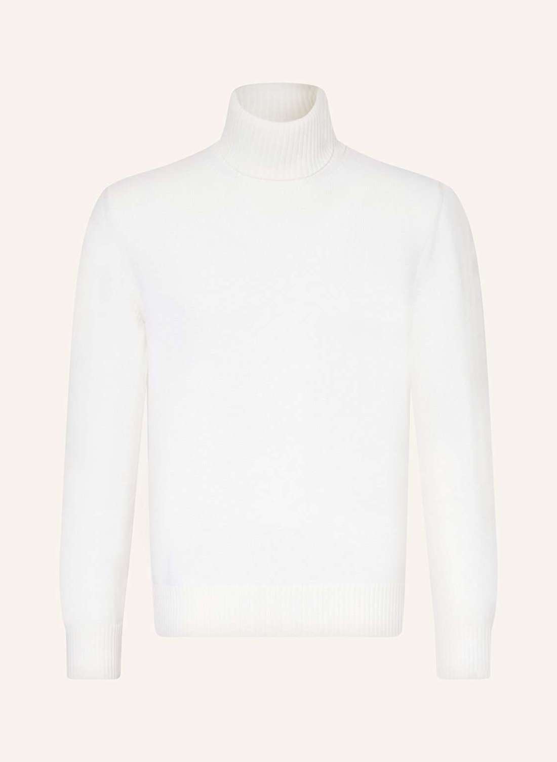 Пуловер с высоким воротником