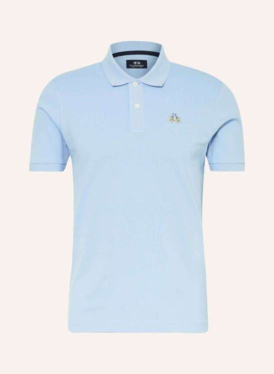 Рубашка-поло узкого кроя из пике