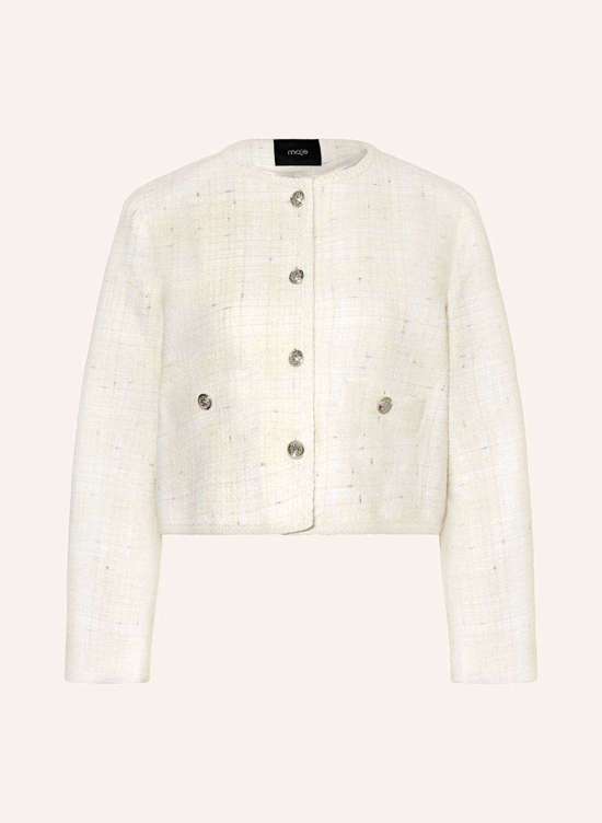 Куртка свободного кроя из букле