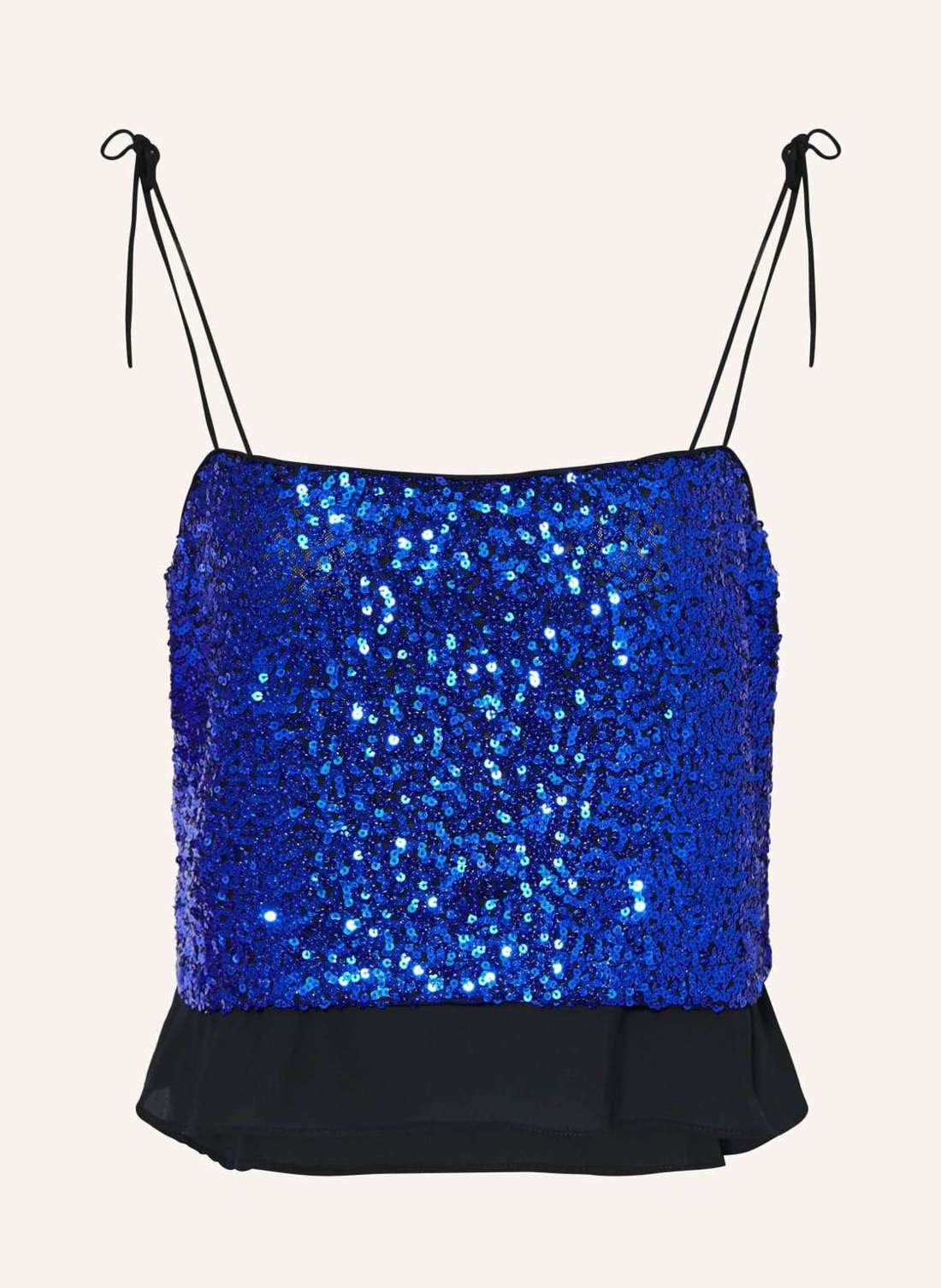 Укороченный топ с пайетками JOVANA