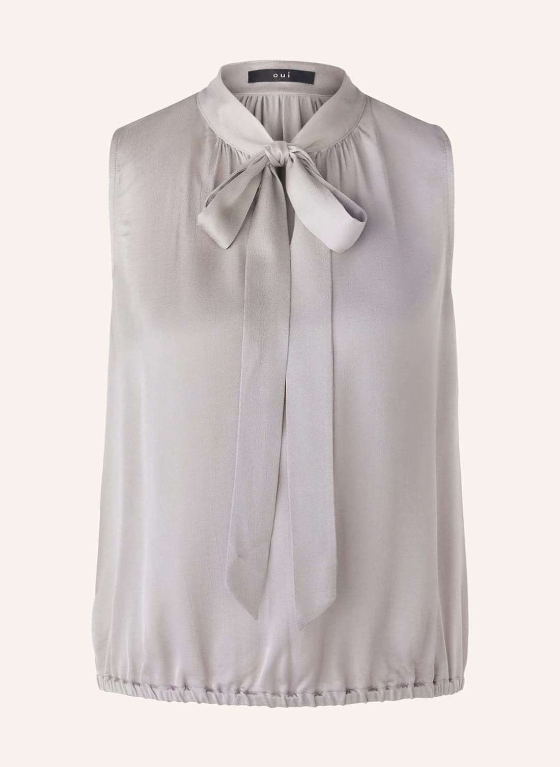 Атласная блузка-топ