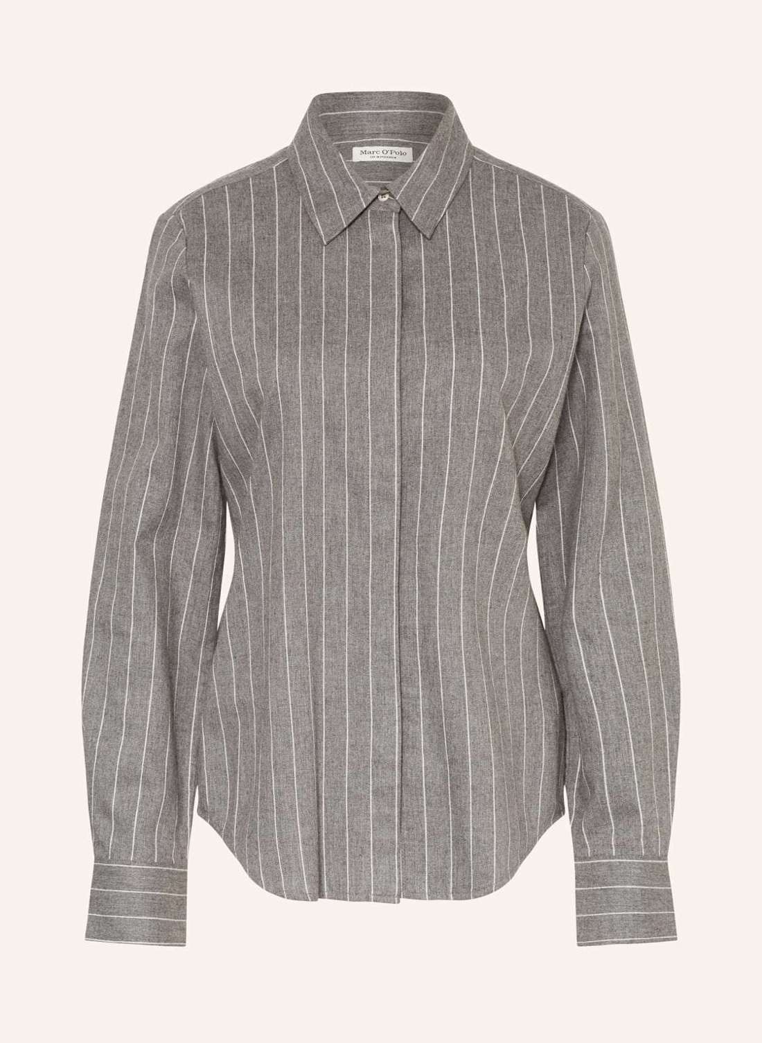 Фланелевая блузка-рубашка