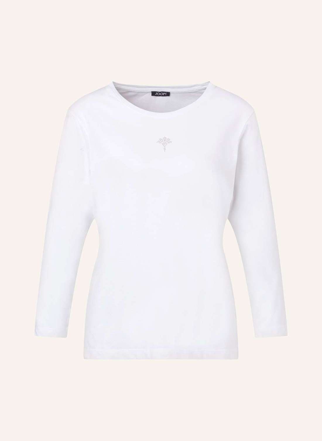 Лонгслив с драгоценными камнями