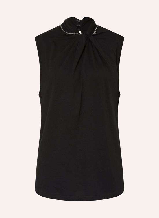 Топ с драгоценными камнями