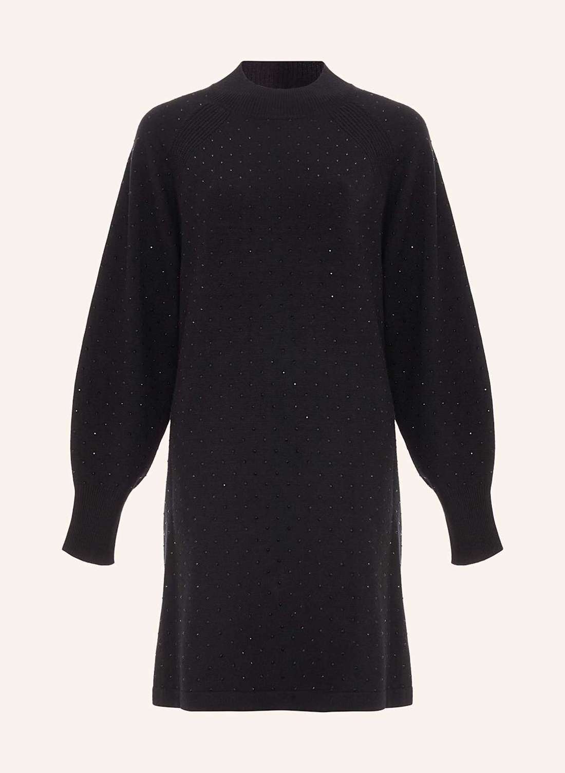 Вязаное платье с драгоценными камнями TALA