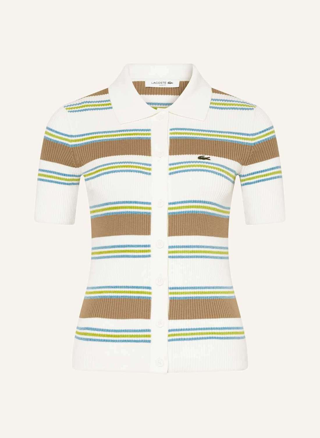 Вязаная рубашка-поло