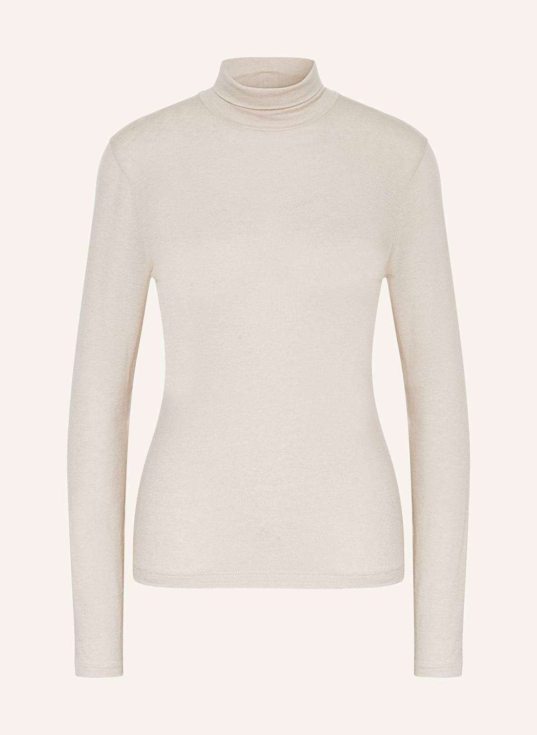 Пуловер с высоким воротником