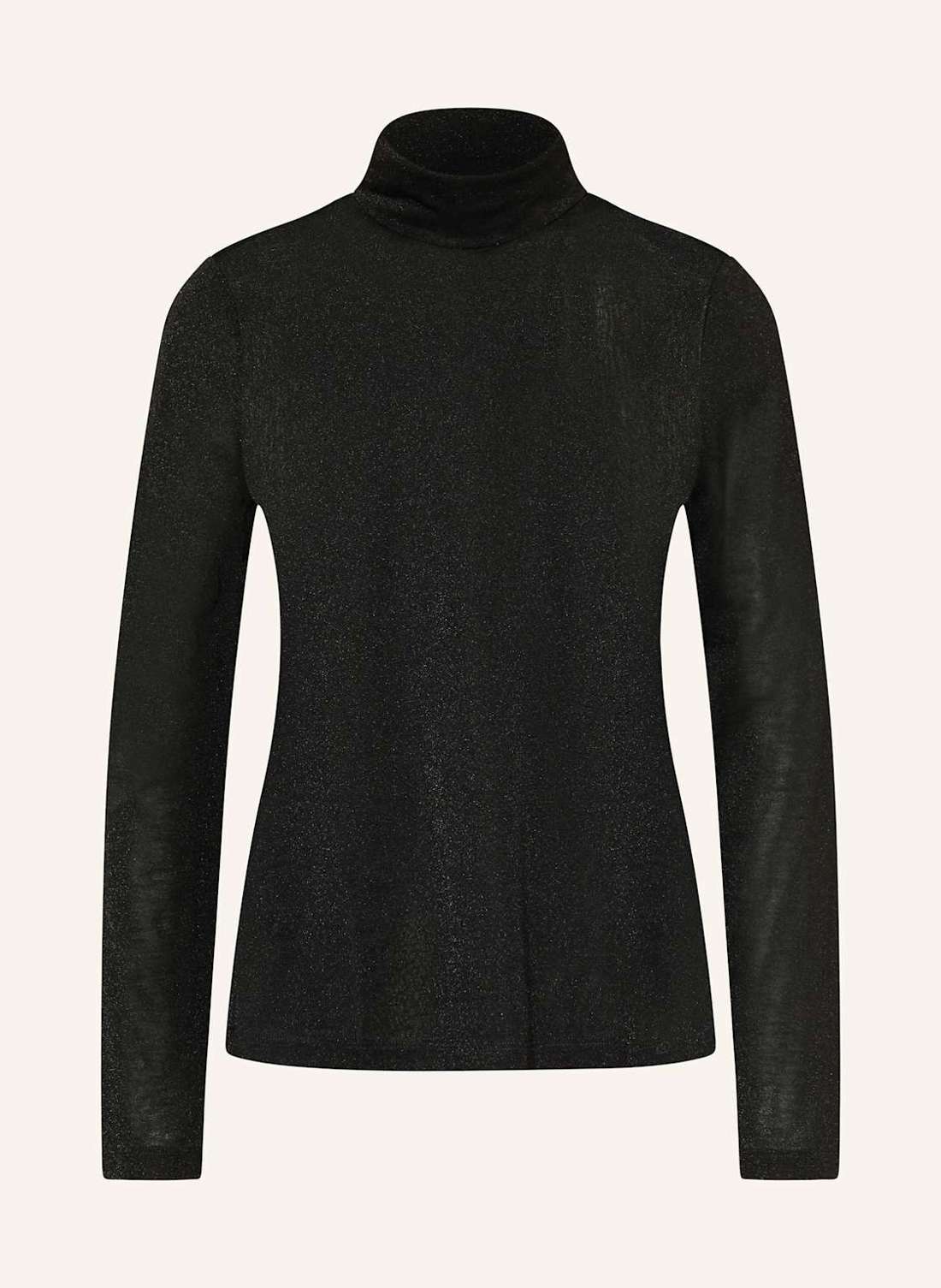 Рубашка-водолазка с блестящей пряжей ZERAFNE