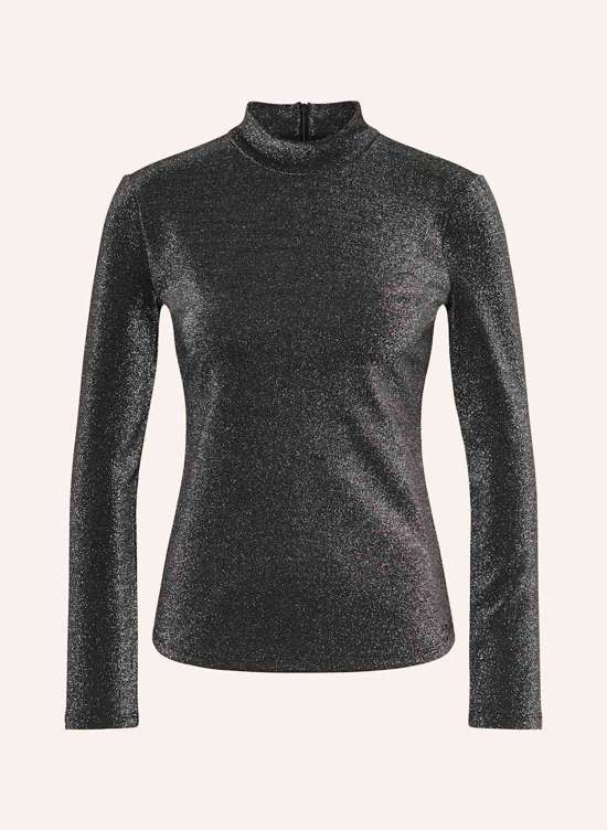 Лонгслив из блестящей пряжи