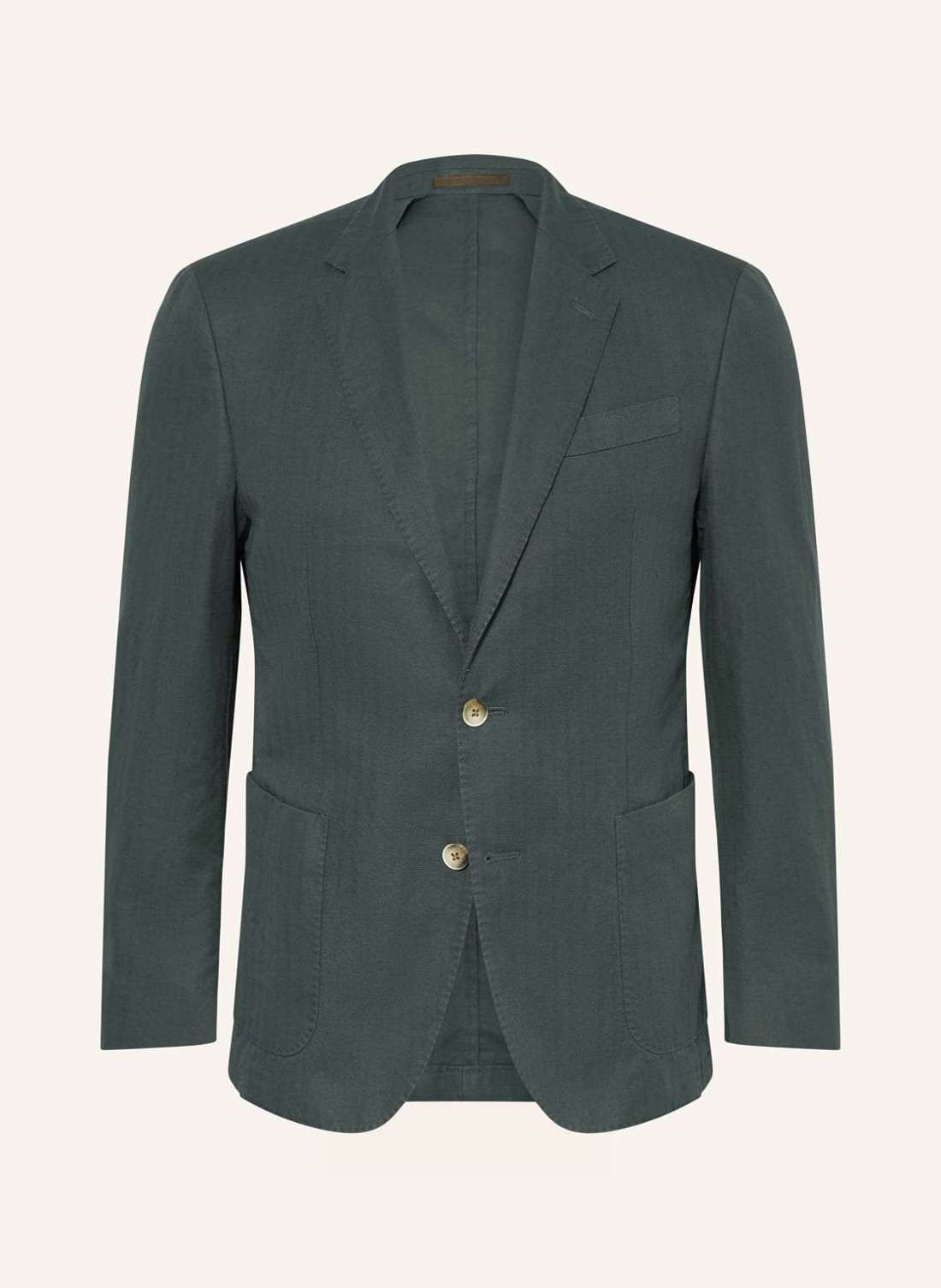 Пиджак очень узкого кроя из льна
