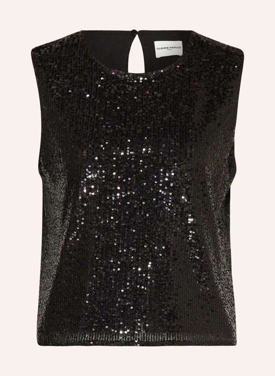 Блузка-топ с пайетками
