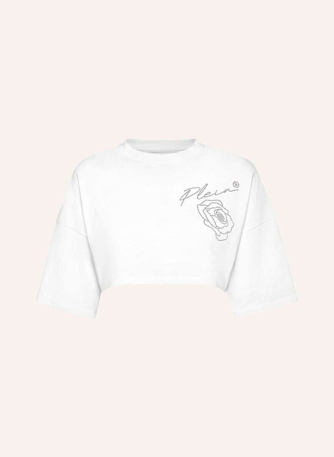 Укороченная футболка ROSES