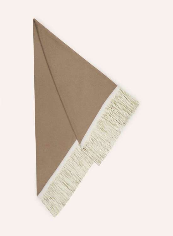 Шарф с кашемиром