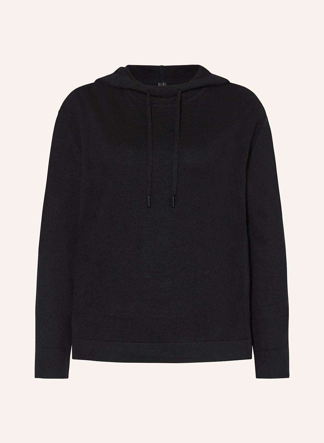 Вязаная толстовка с капюшоном