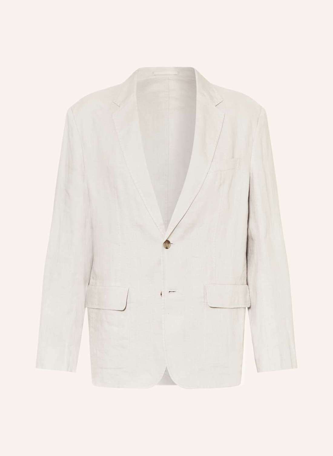 Льняная куртка классического кроя