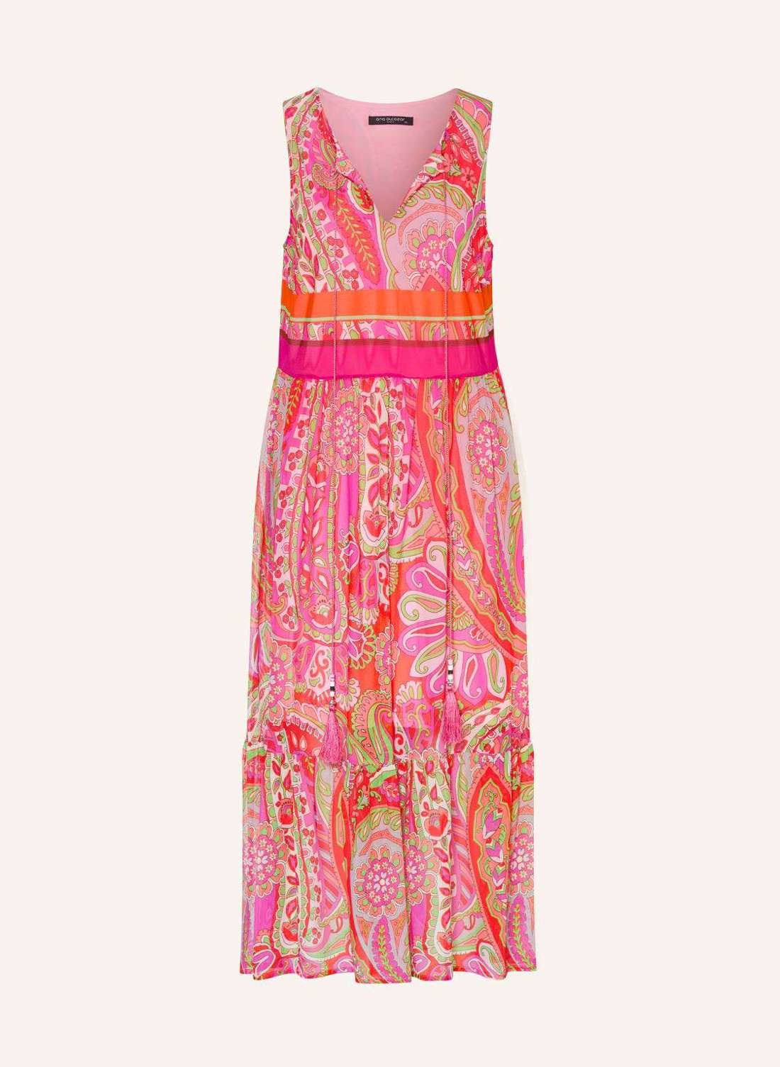 Сетчатое платье