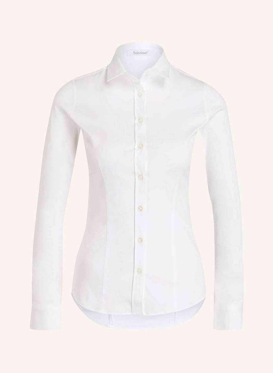 Блузка-рубашка из джерси