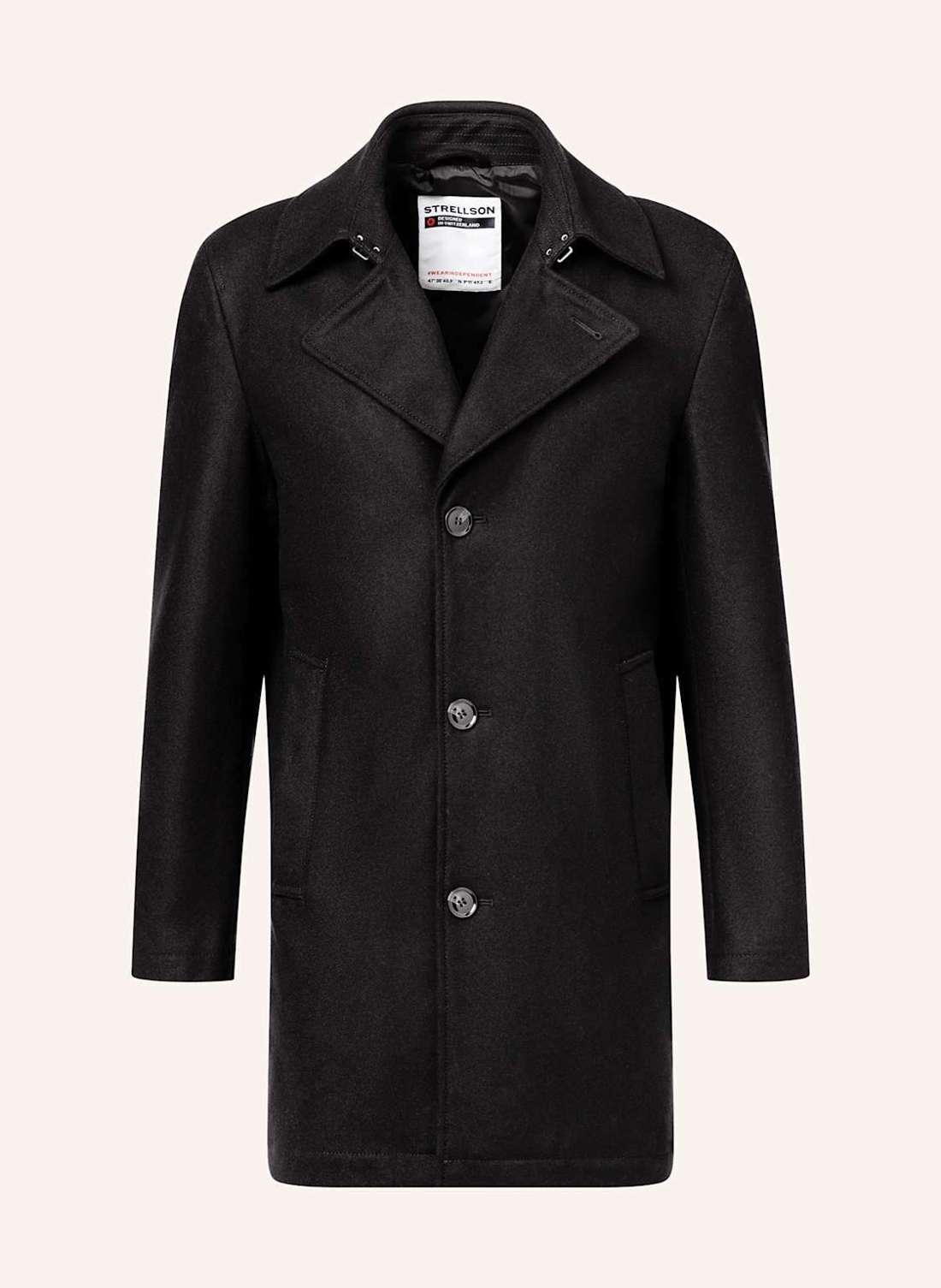 Шерстяное пальто ADEM