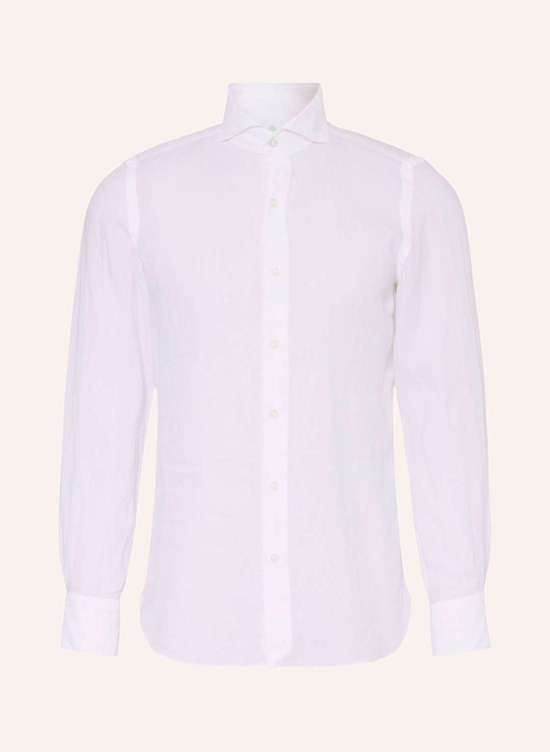 Льняная рубашка узкого кроя TOKYO SERGIO