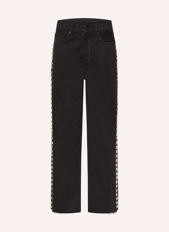 Прямые джинсы с заклепками BLAKE