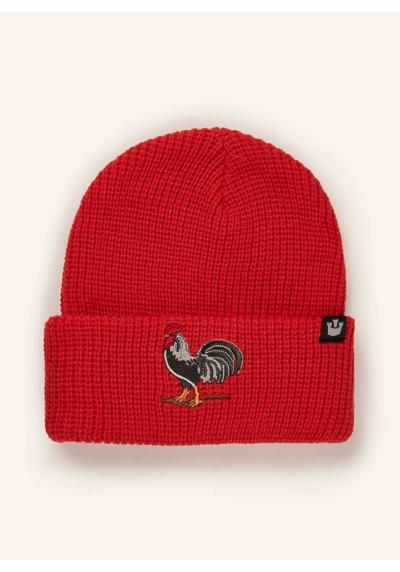 Шапка из шерсти мериноса RIBBED ROOSTER