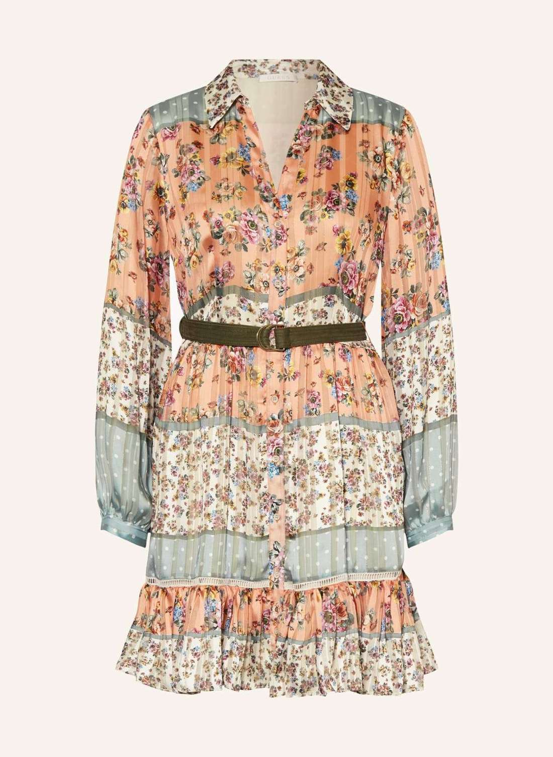 Платье-рубашка из блестящей пряжи DANIELLE