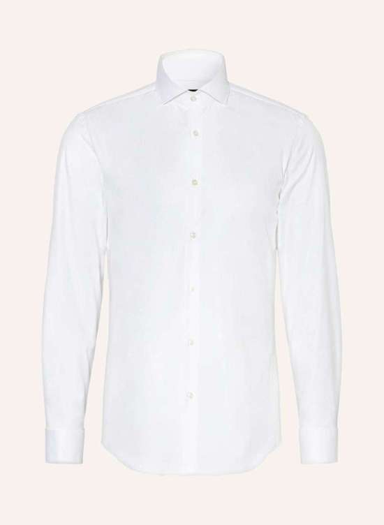 Рубашка приталенного кроя с отложными манжетами HANK