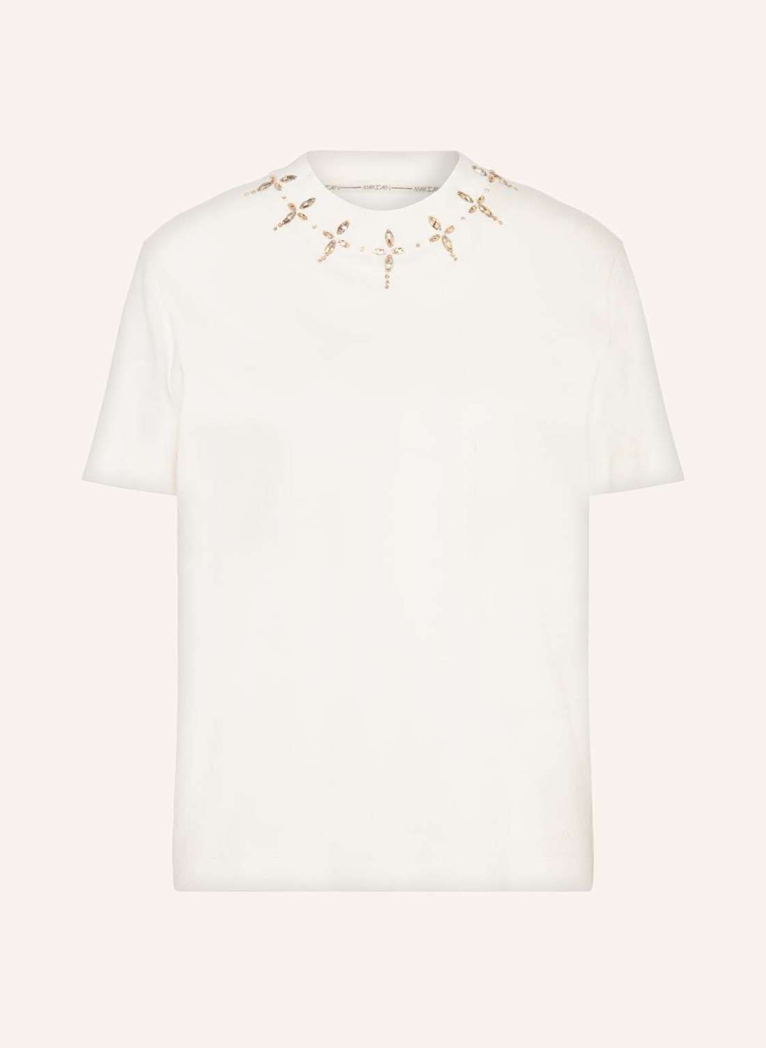 Футболка с драгоценными камнями