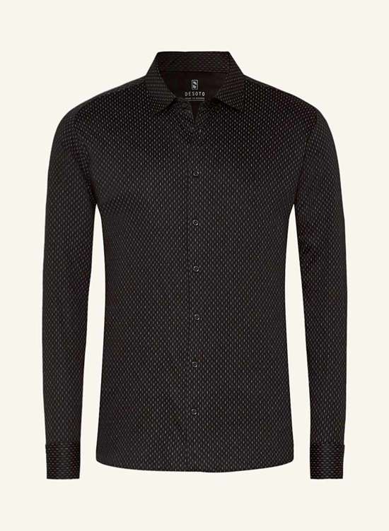 Рубашка из джерси приталенного кроя