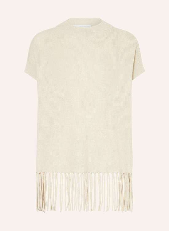 Пончо с кашемиром