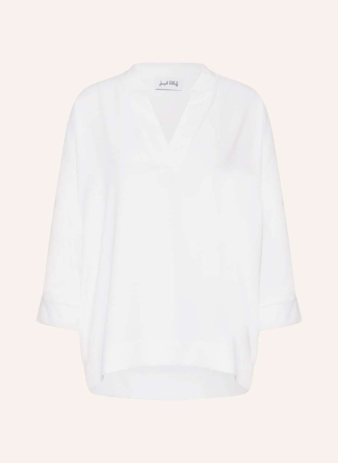 Блузка-рубашка с рукавами 3/4