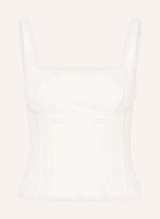 Льняной топ MIRABELLE